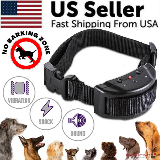 Automatic anti Bark Barking Dog Shock Control Collar 